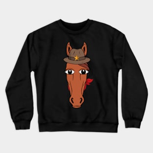 Beware I Ride Horses Crewneck Sweatshirt